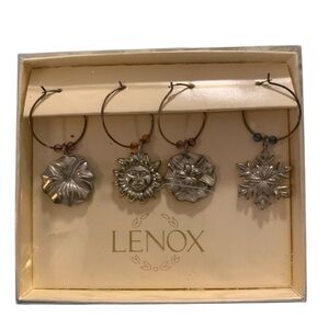 Lenox Four Seasons Wine Charms Set, New in Box